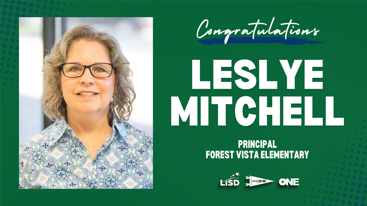 Lewisville ISD Announces Mitchell as Principal of Forest Vista Elementary